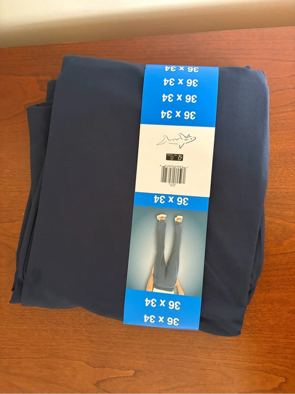 Greg Norman Performance Flex Waistband Men’s Golf Dress Pants - Navy 36x34, NWT